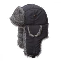 Шапка Mad Bomber сіра з штучним хутром 304FFGRY-2