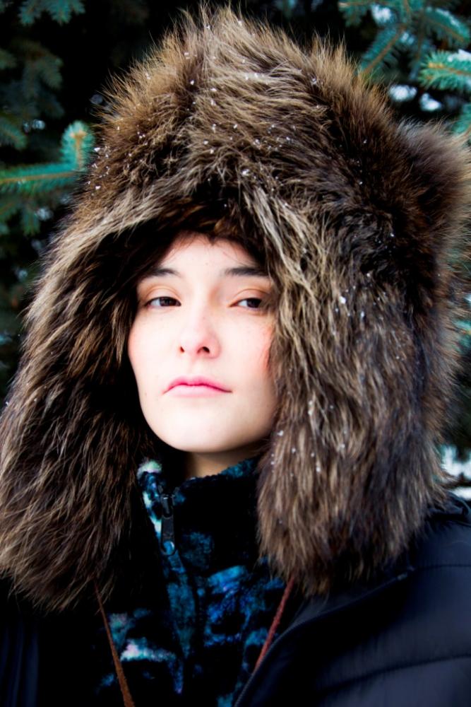 Alaskan Thick Raccoon Mountain Women Hat M (ATRMWH-2)