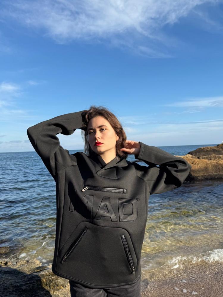 Худі_MAD_чорний