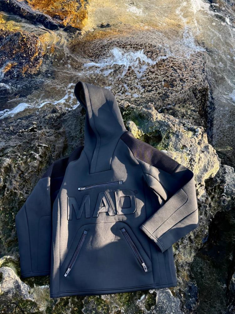 Худі_MAD_сірий