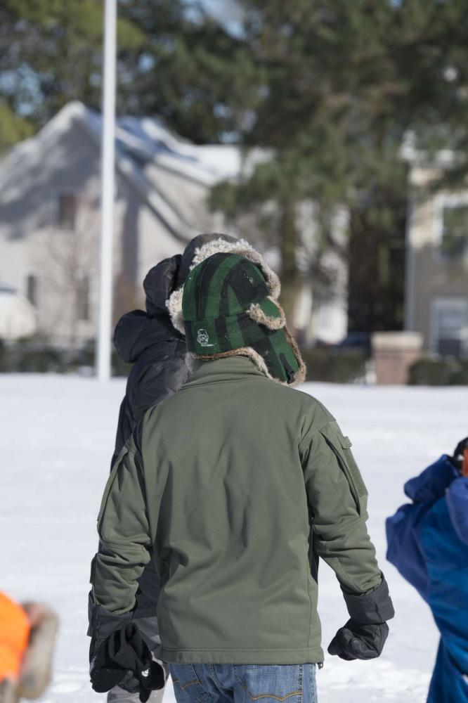 Вовняний бомбер / зелено-чорна клітинка із коричневим хутром кролика (Mad Bomber®) (305WGBP)