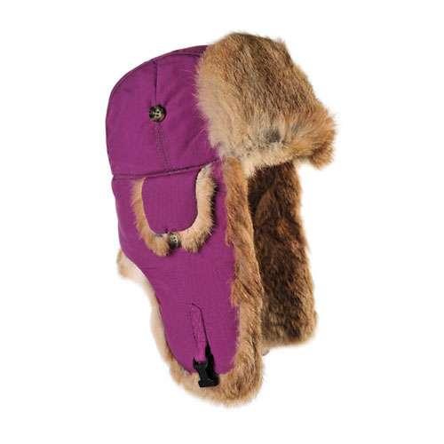 Supplex Bomber - Wine with Brown Rabbit Fur (305WIN)