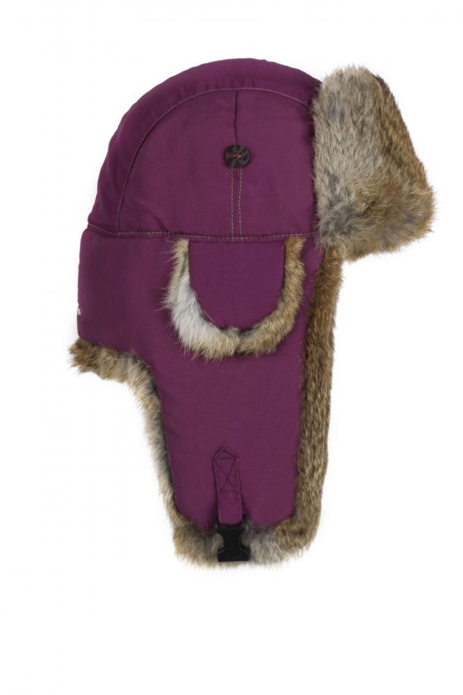 Supplex Bomber - Wine with Brown Rabbit Fur (305WIN)