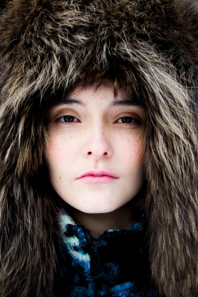 Alaskan Thick Raccoon Mountain Women Hat M (ATRMWH-2)