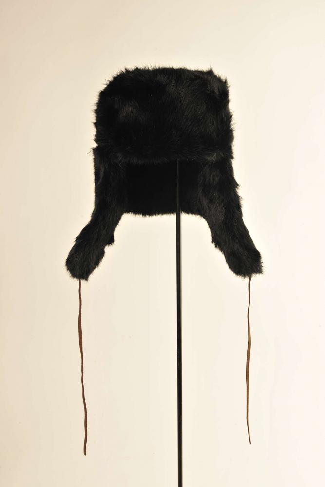 Trooper - Black Rabbit Fur (101BLK)