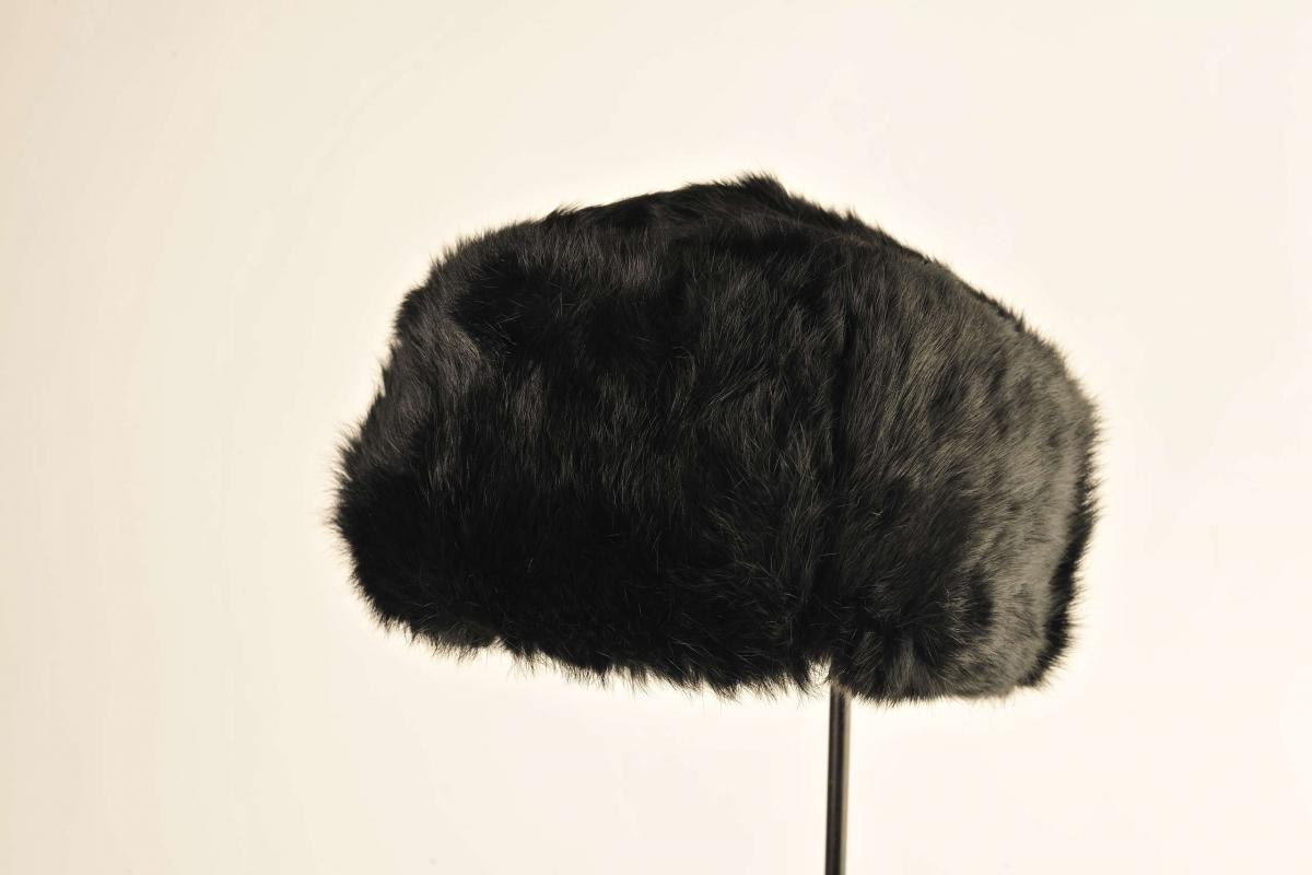 Trooper - Black Rabbit Fur (101BLK)