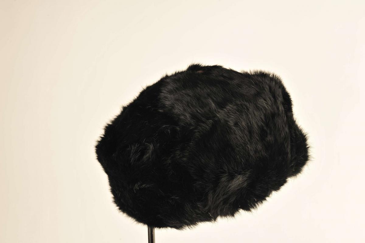 Trooper - Black Rabbit Fur (101BLK)